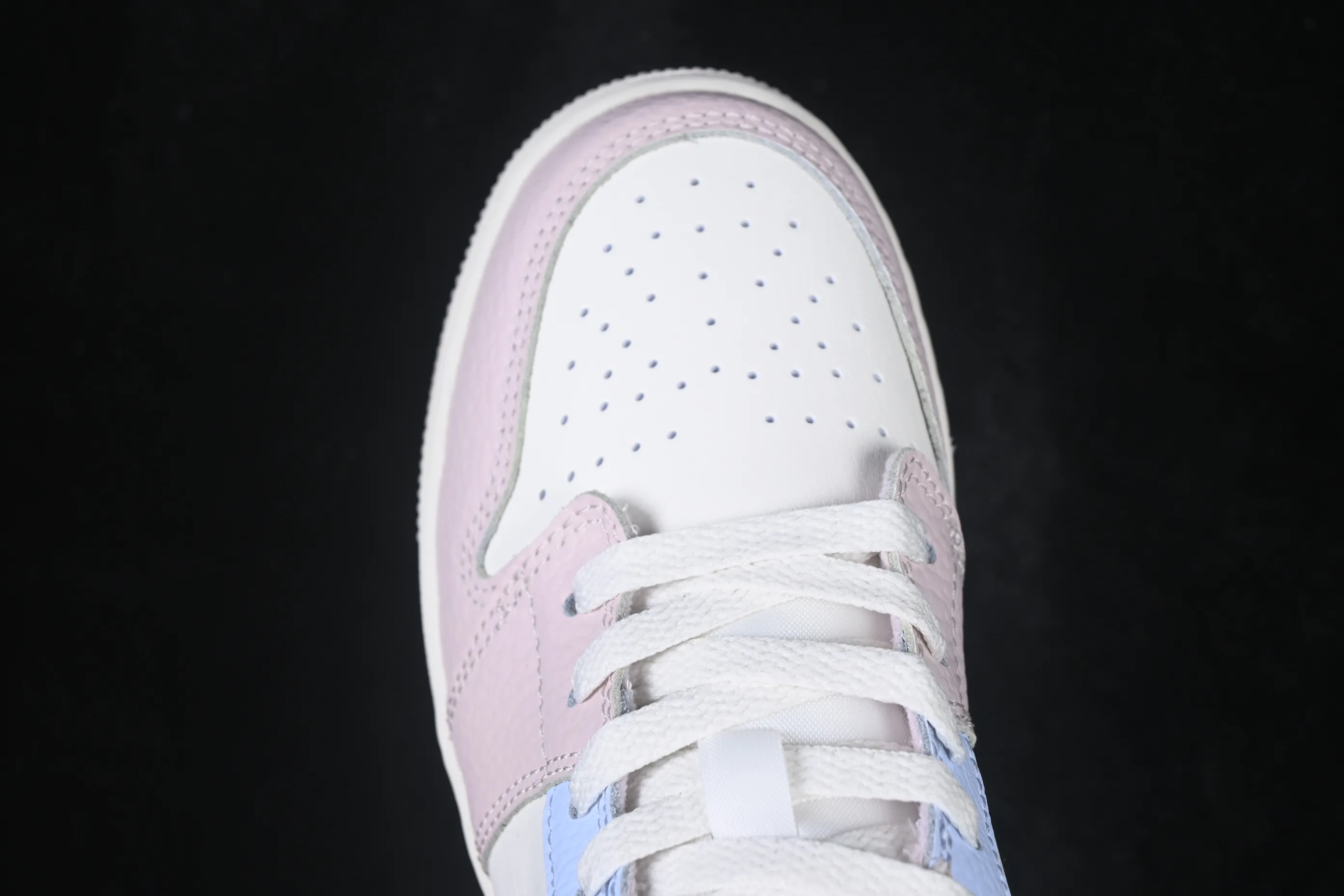 All categories Air Jordan Jordan series basketball shoes Air Jordan 1 Low G version pure original Air Jordan 1 Low AJ1 Joe 1 white powder blue low-top retro culture basketball shoes IV3219-161